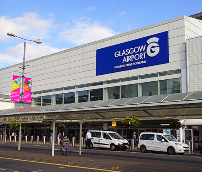 Glasgow Airport terminal building